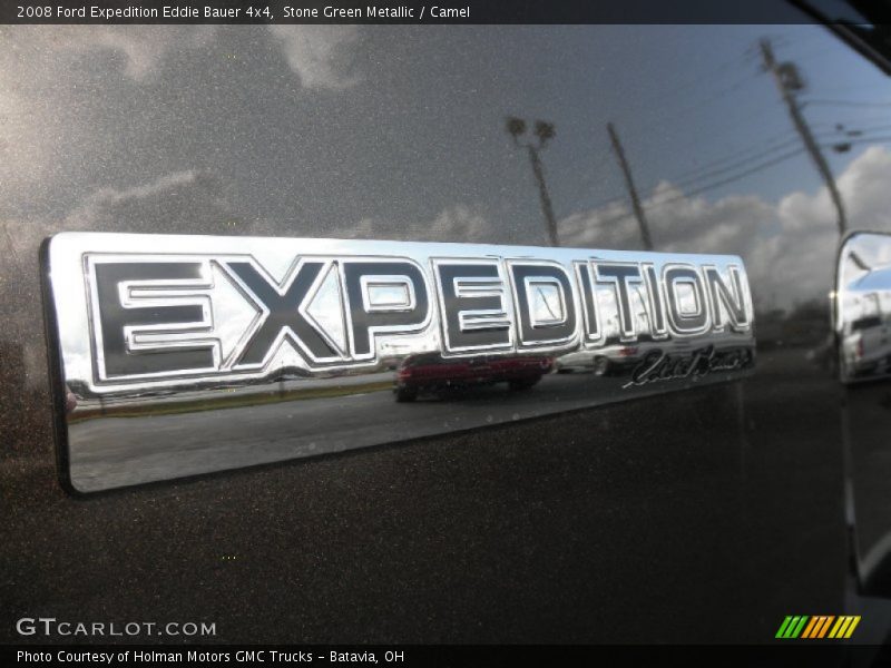 Stone Green Metallic / Camel 2008 Ford Expedition Eddie Bauer 4x4