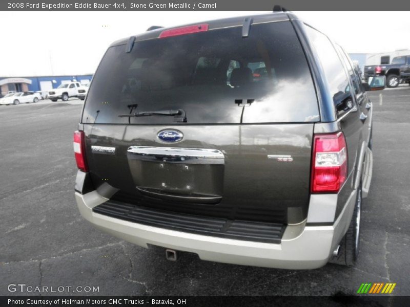 Stone Green Metallic / Camel 2008 Ford Expedition Eddie Bauer 4x4
