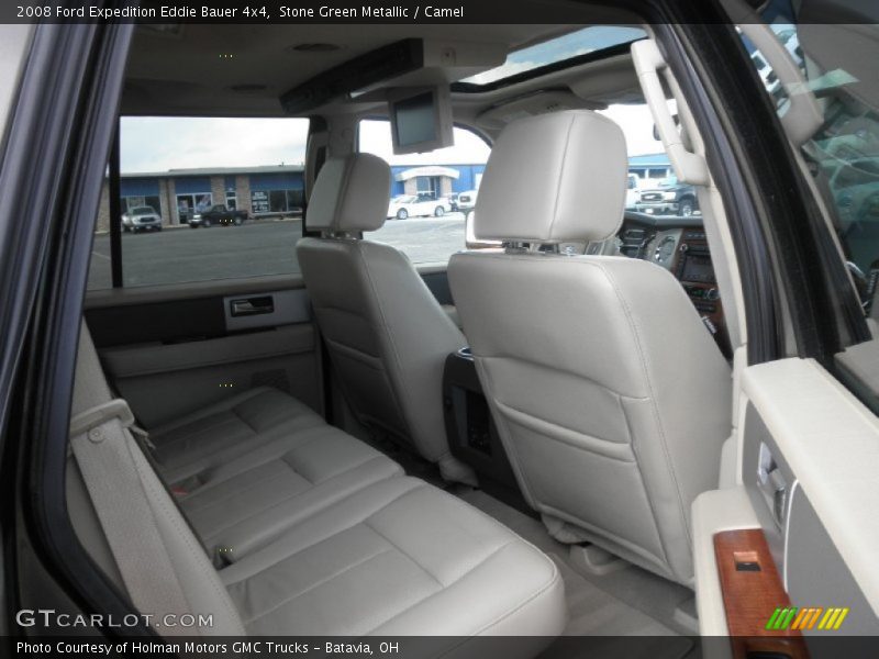 Stone Green Metallic / Camel 2008 Ford Expedition Eddie Bauer 4x4