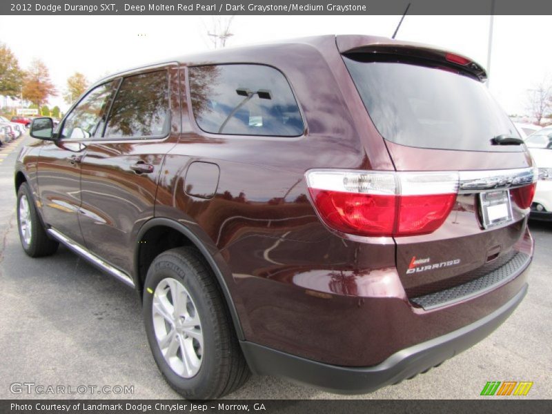  2012 Durango SXT Deep Molten Red Pearl