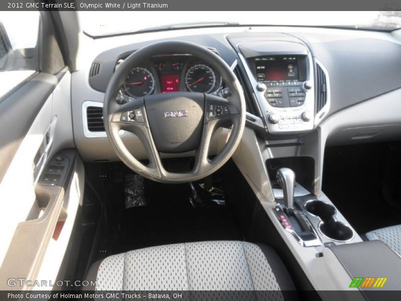 Olympic White / Light Titanium 2012 GMC Terrain SLE