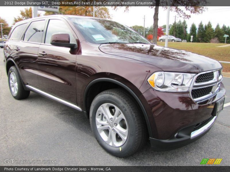 Front 3/4 View of 2012 Durango SXT