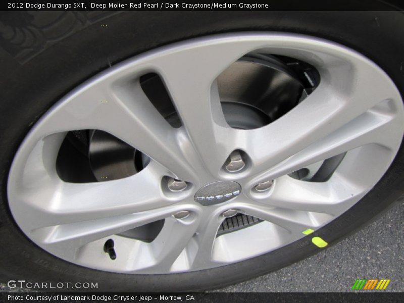 Deep Molten Red Pearl / Dark Graystone/Medium Graystone 2012 Dodge Durango SXT