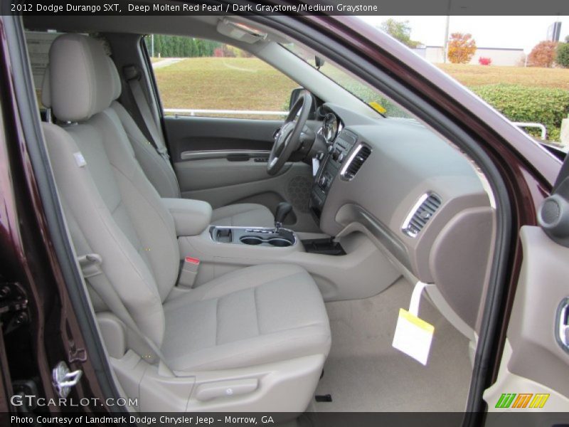  2012 Durango SXT Dark Graystone/Medium Graystone Interior