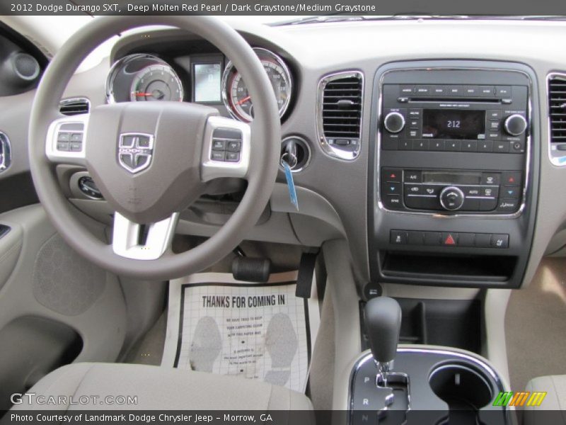 Dashboard of 2012 Durango SXT