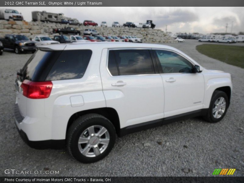 Olympic White / Light Titanium 2012 GMC Terrain SLE