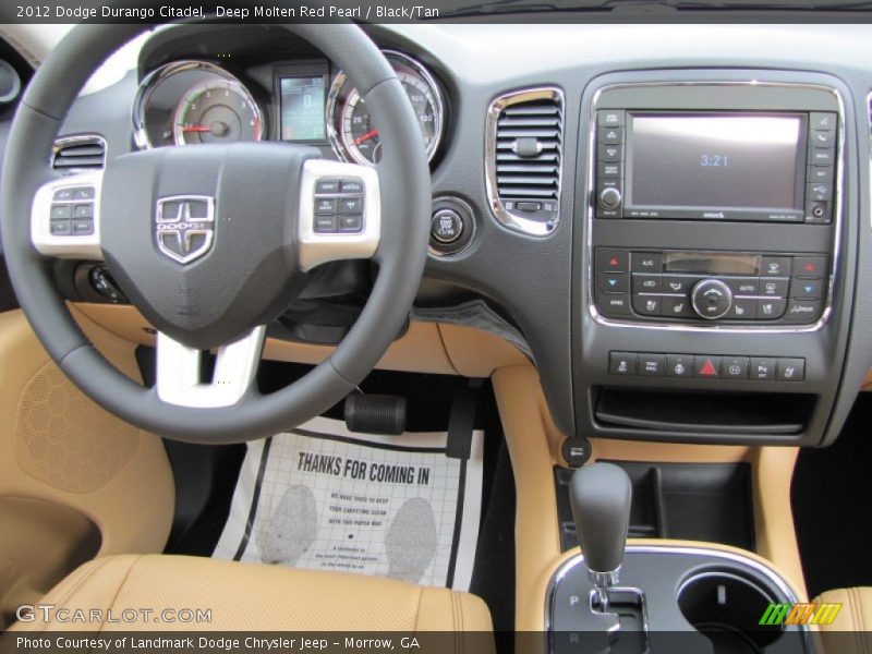 Dashboard of 2012 Durango Citadel
