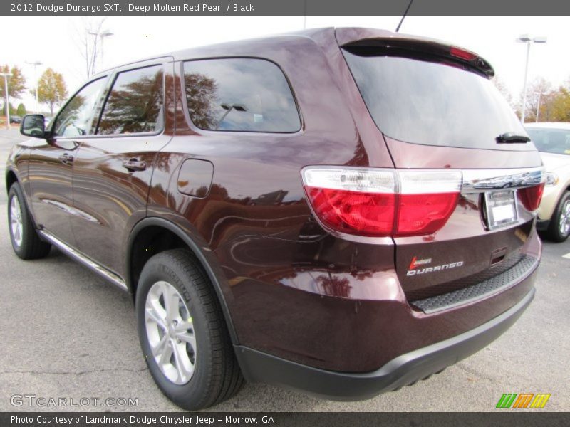  2012 Durango SXT Deep Molten Red Pearl