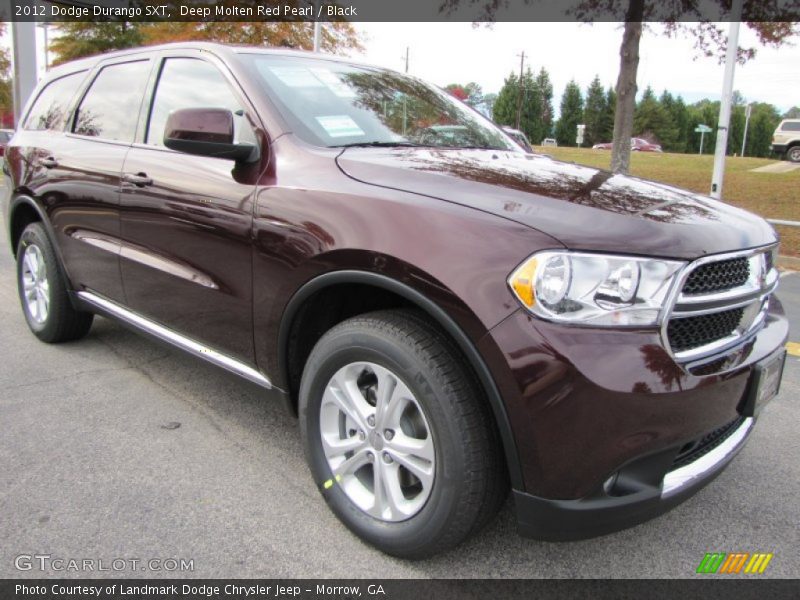 Front 3/4 View of 2012 Durango SXT