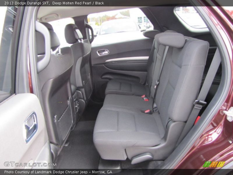 Deep Molten Red Pearl / Black 2012 Dodge Durango SXT