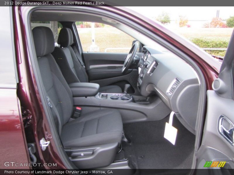 Deep Molten Red Pearl / Black 2012 Dodge Durango SXT