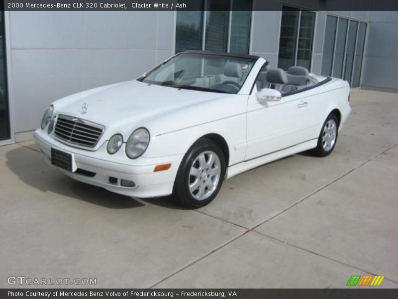 Glacier White / Ash 2000 Mercedes-Benz CLK 320 Cabriolet