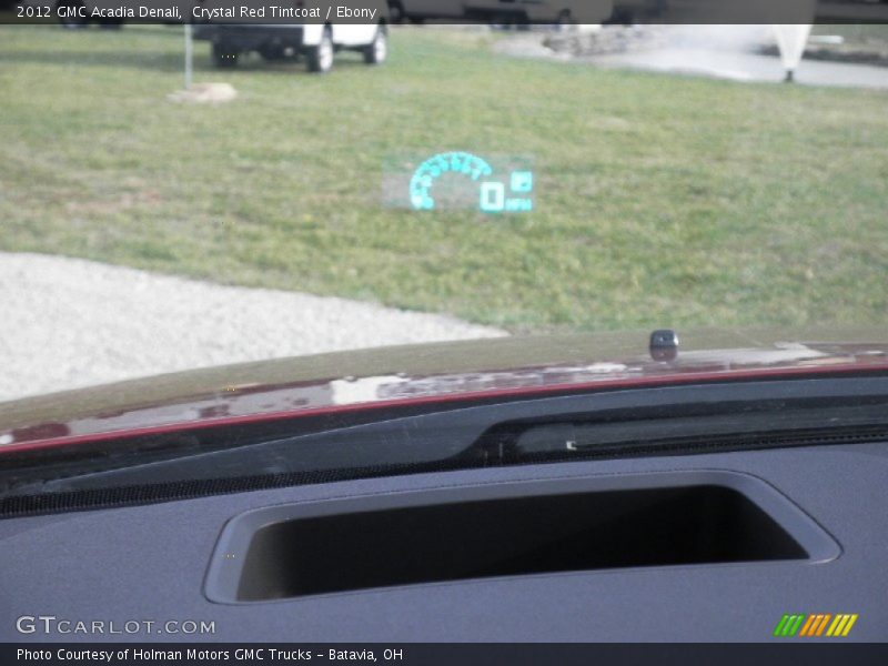 Crystal Red Tintcoat / Ebony 2012 GMC Acadia Denali
