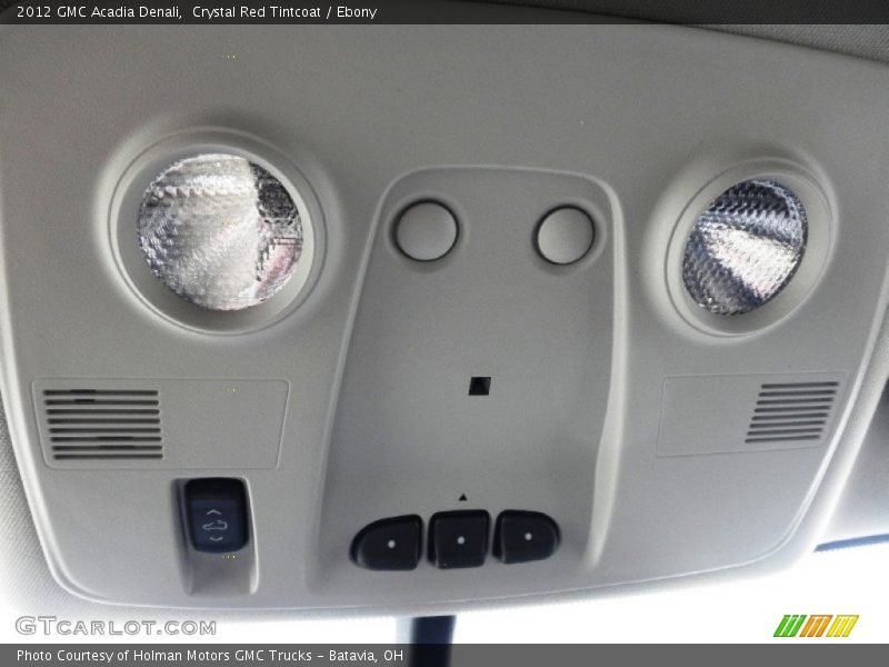 Crystal Red Tintcoat / Ebony 2012 GMC Acadia Denali