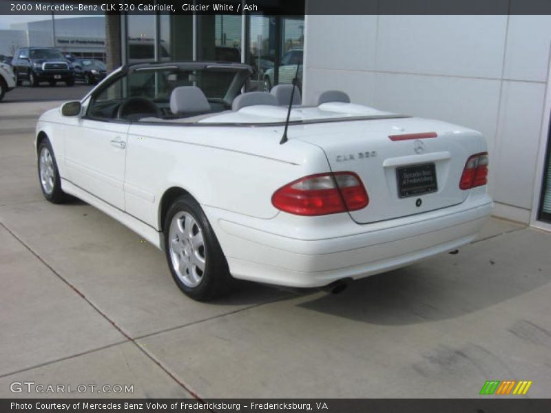 Glacier White / Ash 2000 Mercedes-Benz CLK 320 Cabriolet