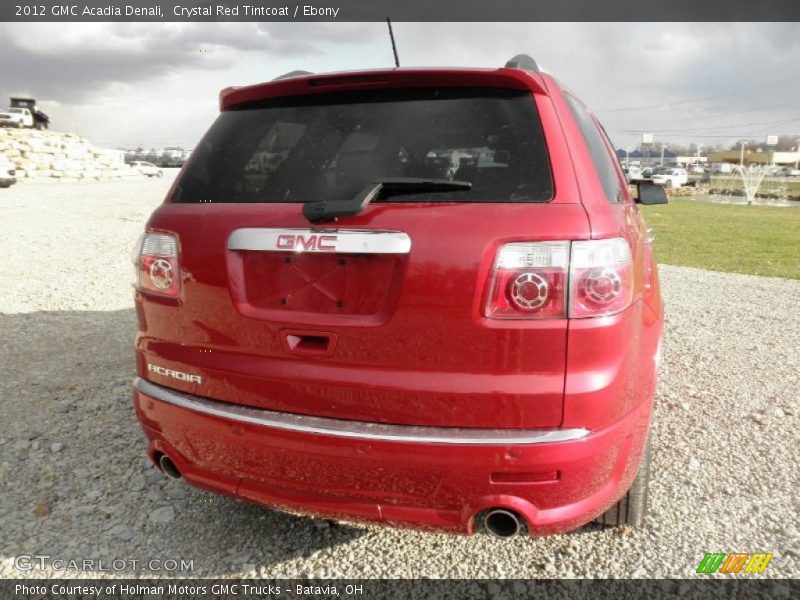 Crystal Red Tintcoat / Ebony 2012 GMC Acadia Denali