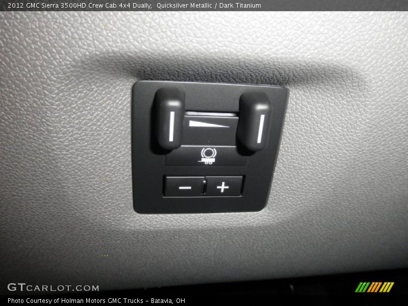 Quicksilver Metallic / Dark Titanium 2012 GMC Sierra 3500HD Crew Cab 4x4 Dually