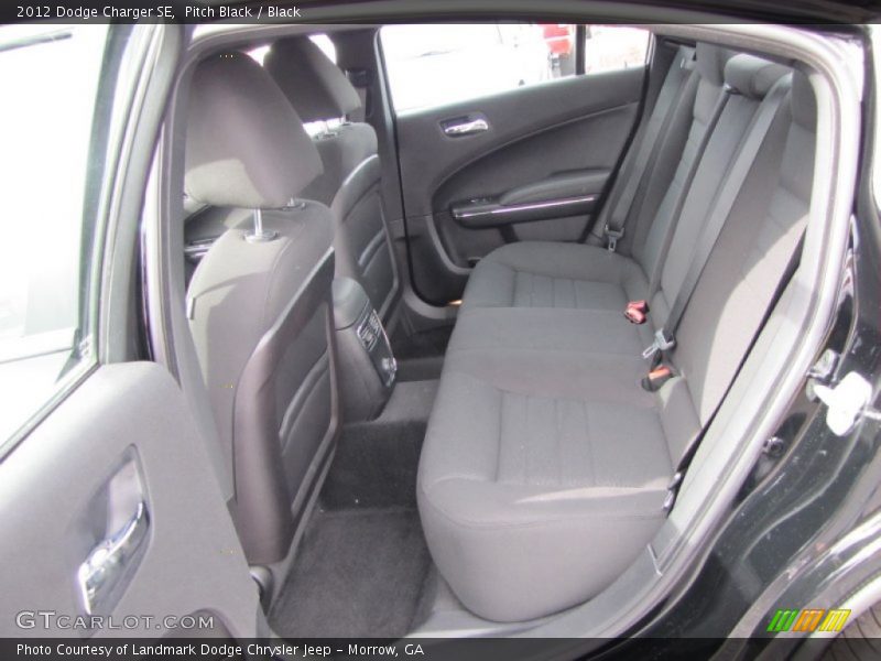 Pitch Black / Black 2012 Dodge Charger SE