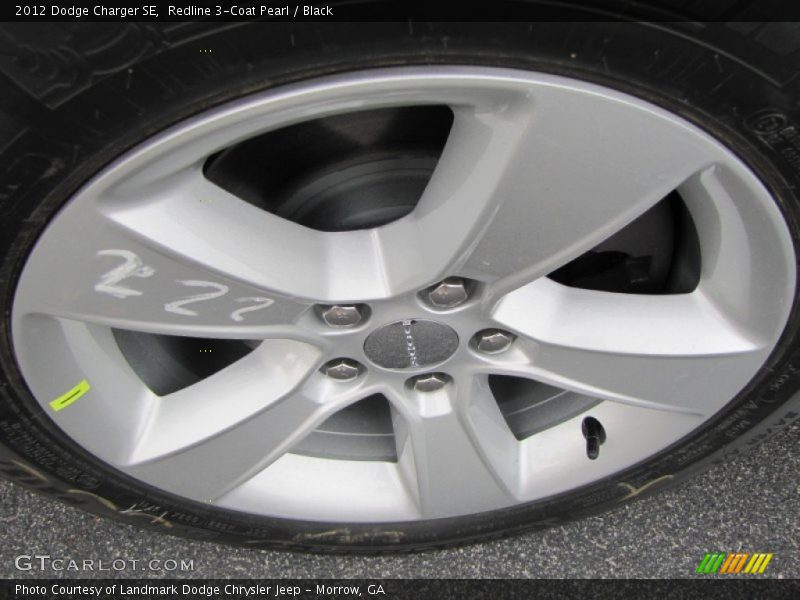 Redline 3-Coat Pearl / Black 2012 Dodge Charger SE