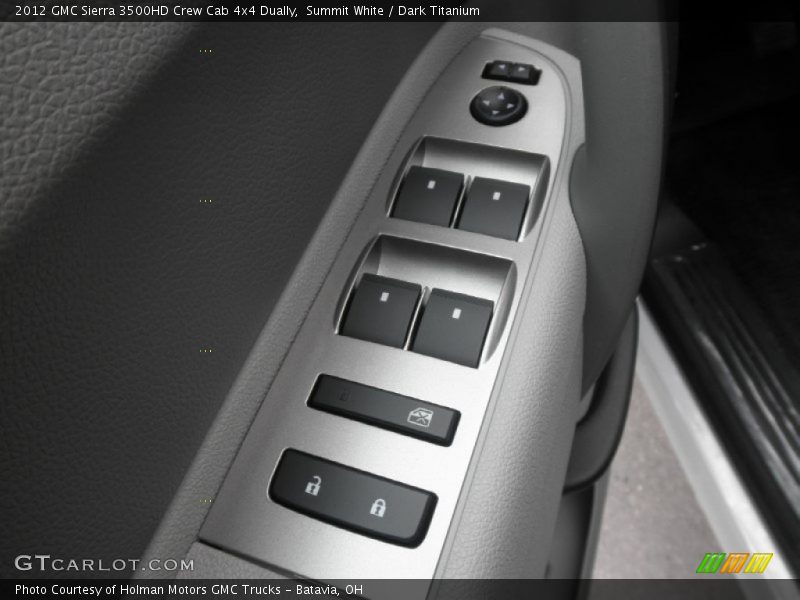 Summit White / Dark Titanium 2012 GMC Sierra 3500HD Crew Cab 4x4 Dually