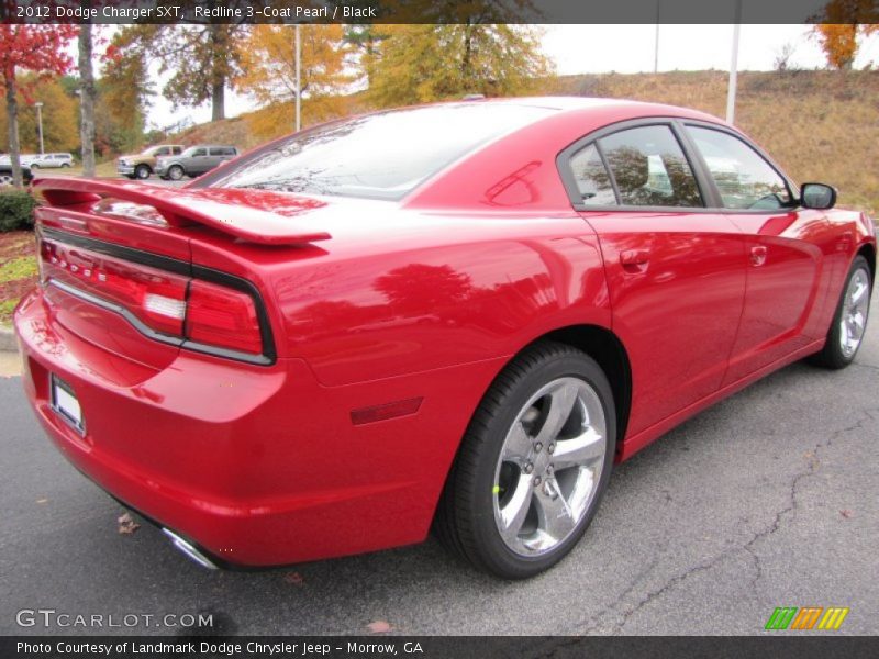 Redline 3-Coat Pearl / Black 2012 Dodge Charger SXT