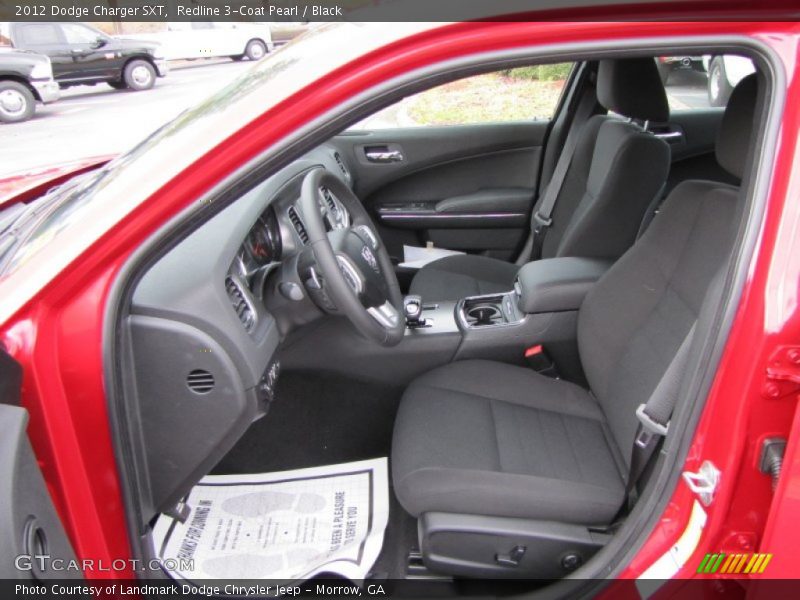Redline 3-Coat Pearl / Black 2012 Dodge Charger SXT