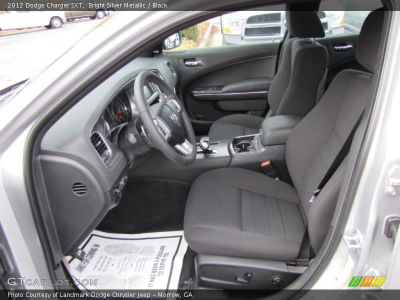  2012 Charger SXT Black Interior