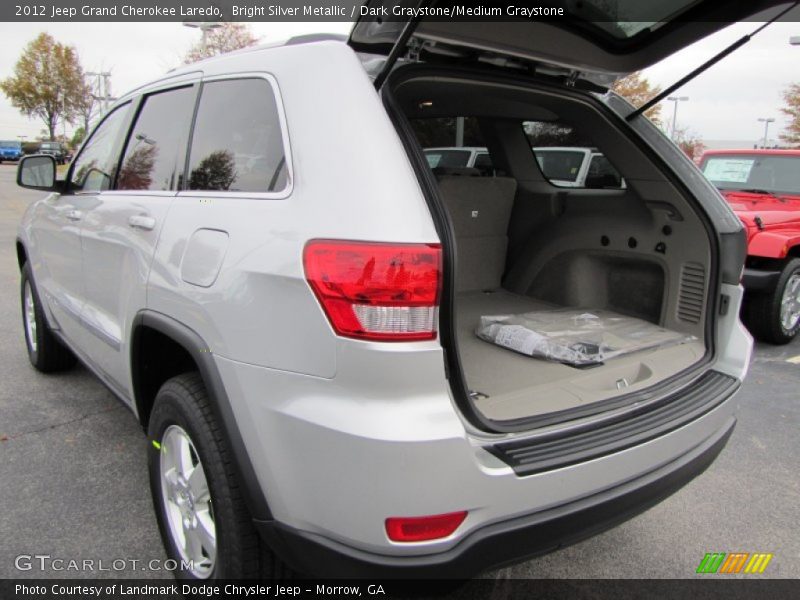 Bright Silver Metallic / Dark Graystone/Medium Graystone 2012 Jeep Grand Cherokee Laredo
