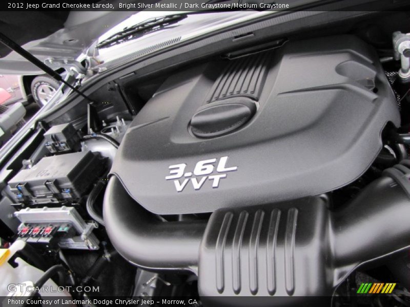  2012 Grand Cherokee Laredo Engine - 3.6 Liter DOHC 24-Valve VVT V6
