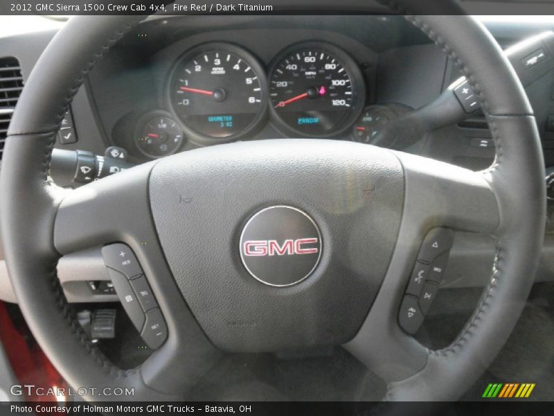 Fire Red / Dark Titanium 2012 GMC Sierra 1500 Crew Cab 4x4