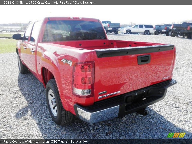 Fire Red / Dark Titanium 2012 GMC Sierra 1500 Crew Cab 4x4