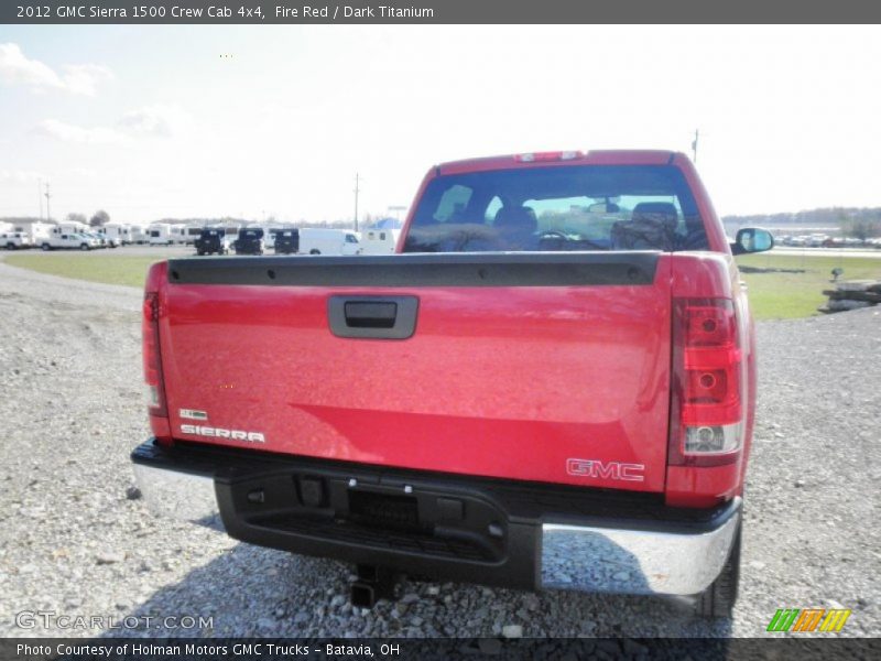 Fire Red / Dark Titanium 2012 GMC Sierra 1500 Crew Cab 4x4