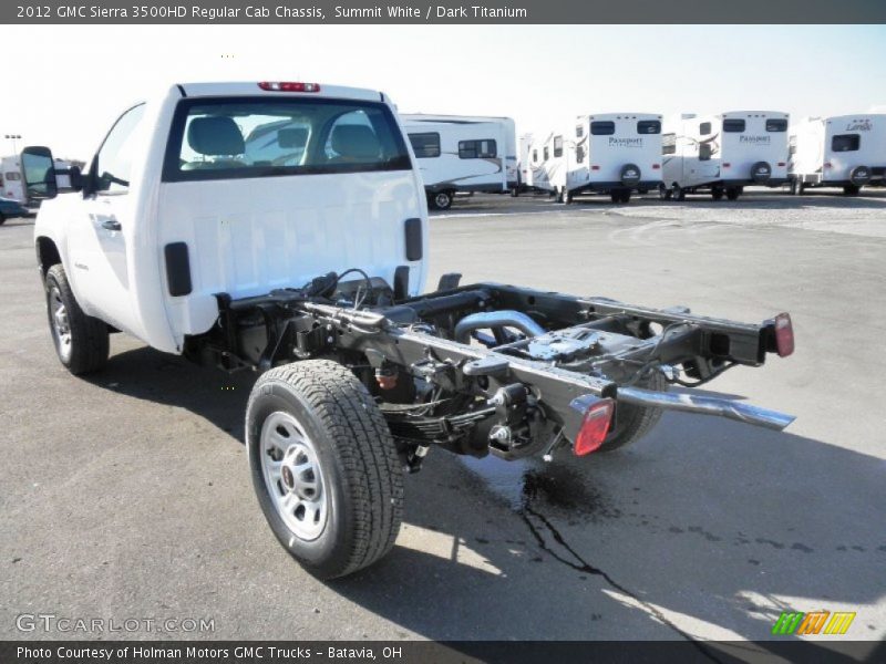  2012 Sierra 3500HD Regular Cab Chassis Summit White