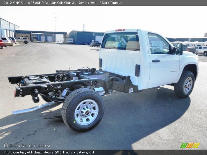  2012 Sierra 3500HD Regular Cab Chassis Summit White