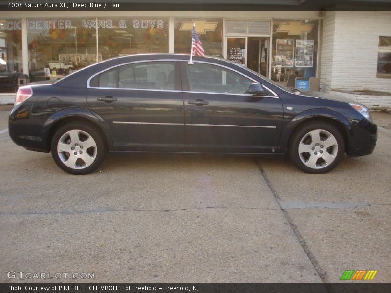 Deep Blue / Tan 2008 Saturn Aura XE