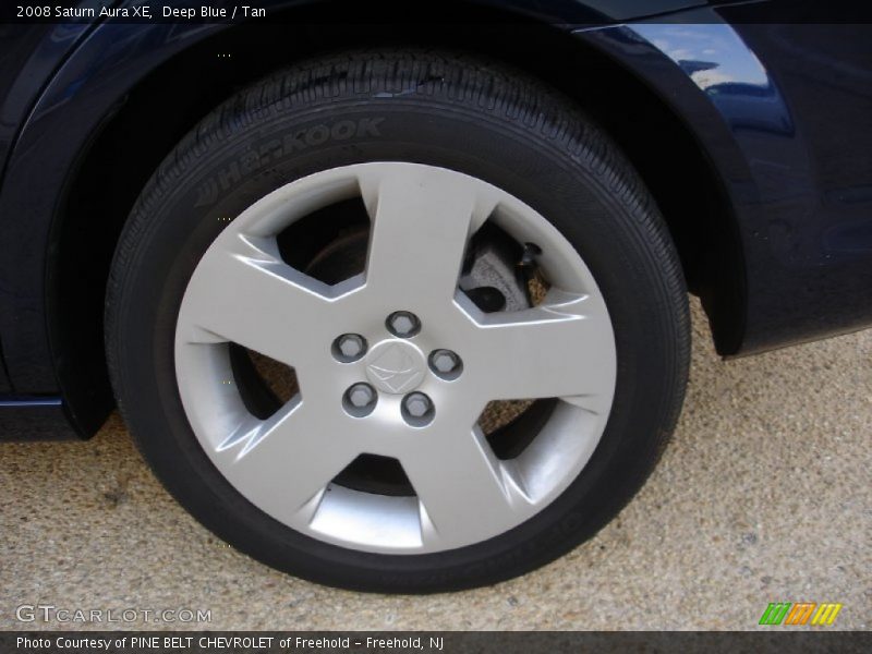 Deep Blue / Tan 2008 Saturn Aura XE