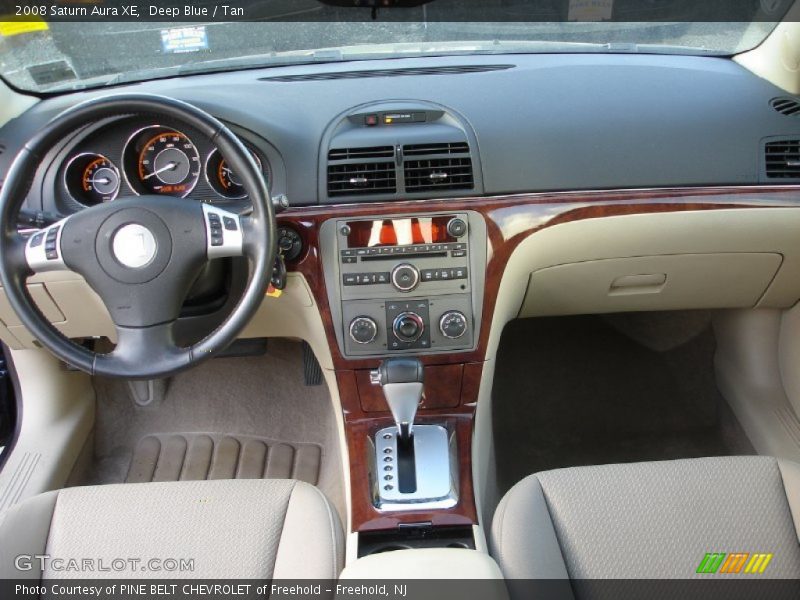 Deep Blue / Tan 2008 Saturn Aura XE