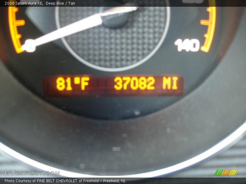 Deep Blue / Tan 2008 Saturn Aura XE