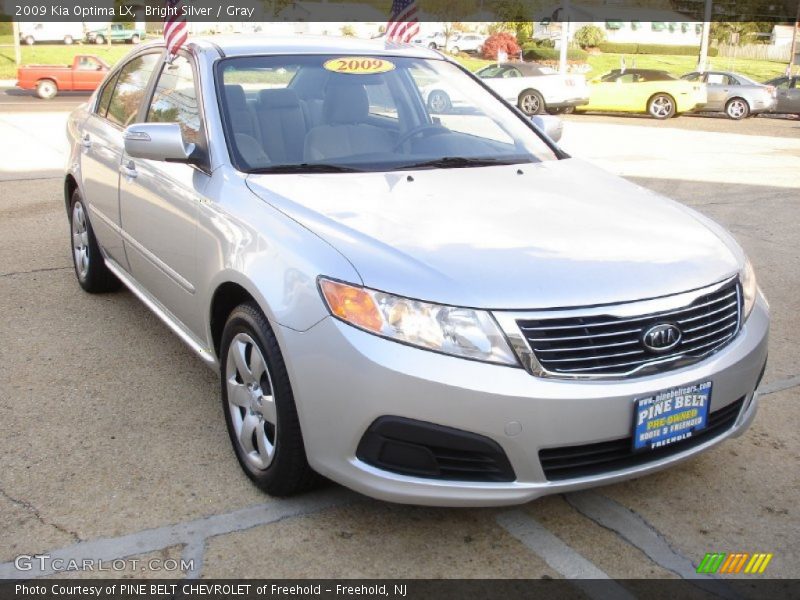 Bright Silver / Gray 2009 Kia Optima LX