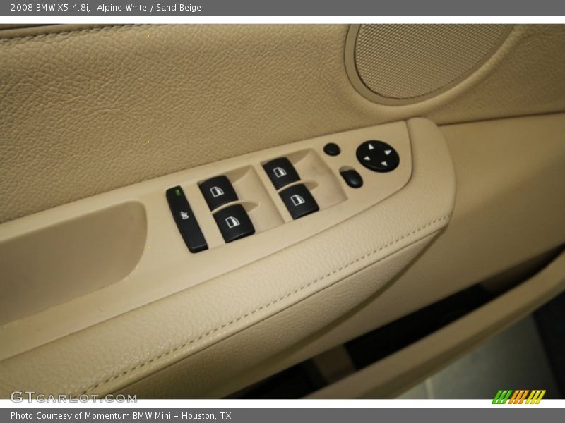Alpine White / Sand Beige 2008 BMW X5 4.8i