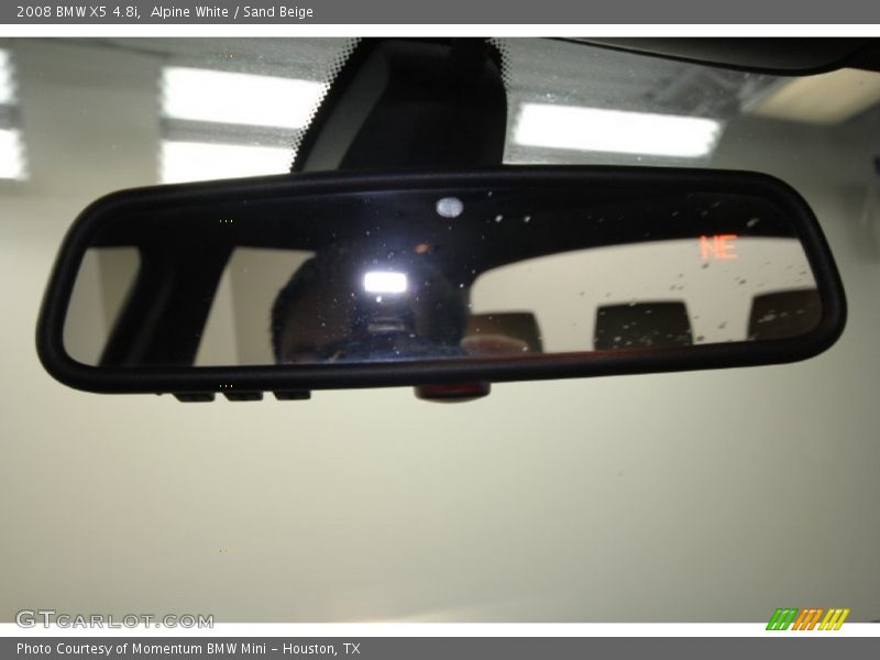 Alpine White / Sand Beige 2008 BMW X5 4.8i