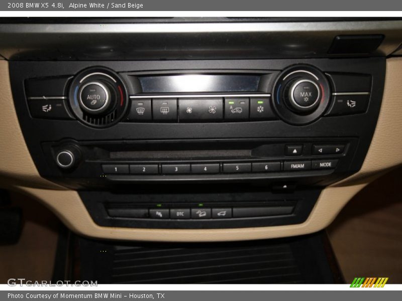Alpine White / Sand Beige 2008 BMW X5 4.8i