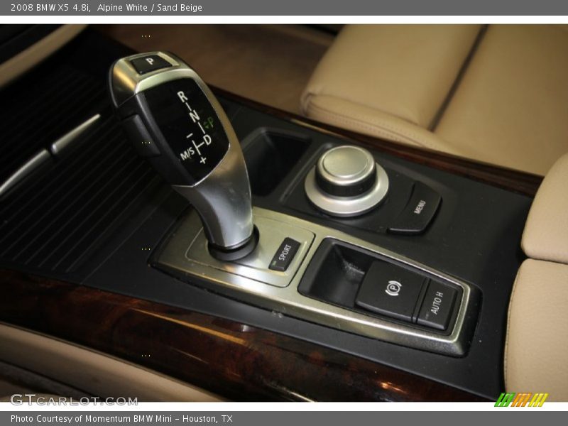 Alpine White / Sand Beige 2008 BMW X5 4.8i
