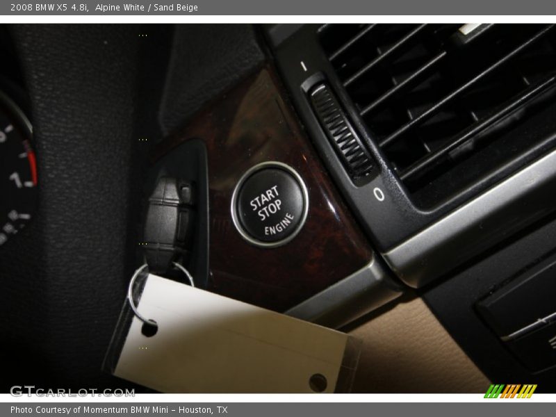 Alpine White / Sand Beige 2008 BMW X5 4.8i