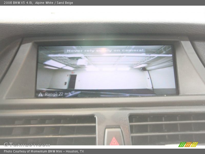 Alpine White / Sand Beige 2008 BMW X5 4.8i