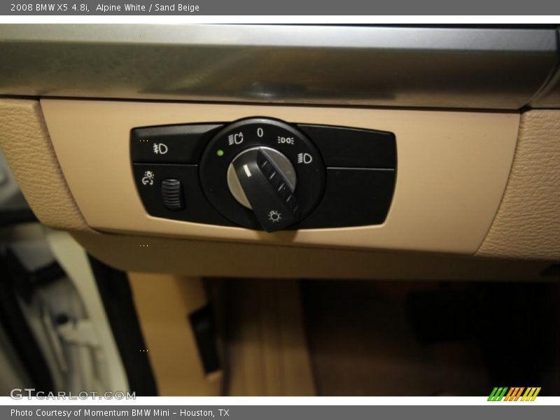 Alpine White / Sand Beige 2008 BMW X5 4.8i