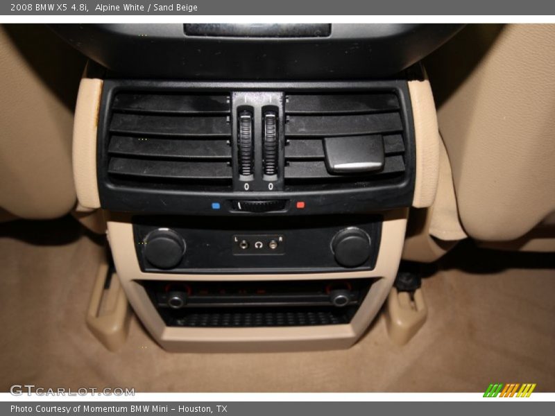 Alpine White / Sand Beige 2008 BMW X5 4.8i