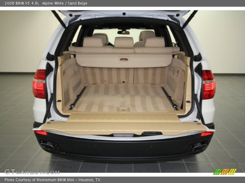 Alpine White / Sand Beige 2008 BMW X5 4.8i