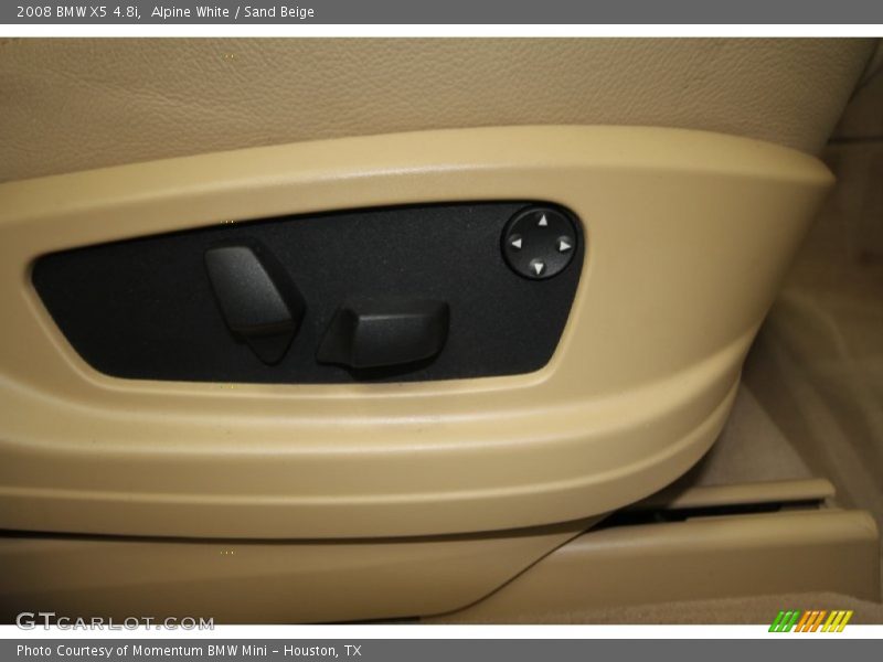 Alpine White / Sand Beige 2008 BMW X5 4.8i