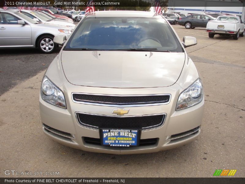 Gold Mist Metallic / Cocoa/Cashmere 2011 Chevrolet Malibu LT